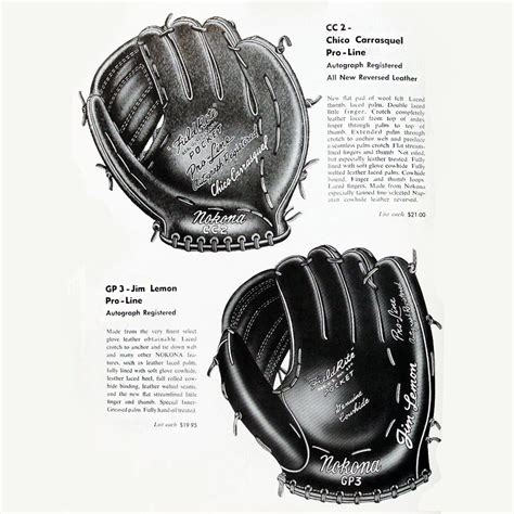 vintage baseball glove dating guide